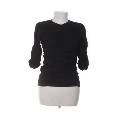 Blouse (Zwart) van Gestuz Organisch katoen, Elastaan