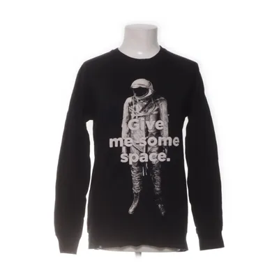 Collegetröja (Svart) från Dedicated Ekologisk bomull