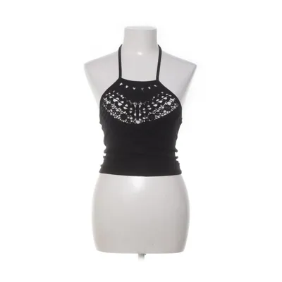 Halter neck top (Black) from Bik Bok Elastane, Modal