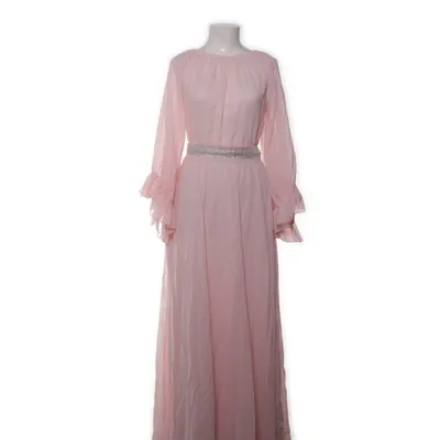 Maxikjole (Pink) fra Lukma Fashion Elastan, Polyester