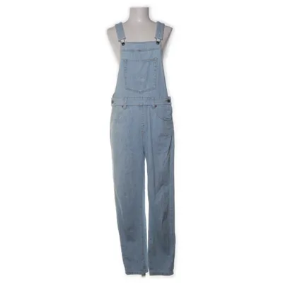 Hängselbyxor (Blå) från Dr Denim Jeans Makers Bomull