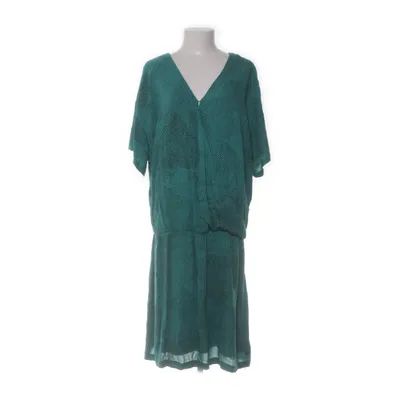 Dress (Green, Black) from Skunkfunk Organic cotton, Polyester