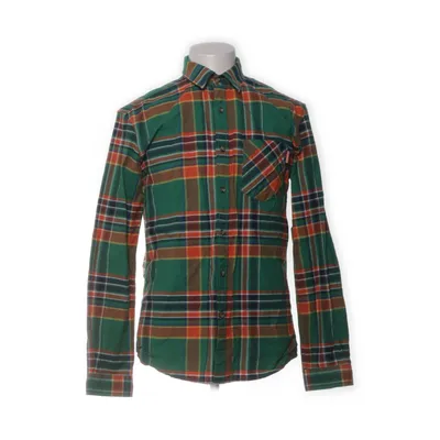 Flanellen overhemd (Groen, Meerkleurig) van Originals by Jack & Jones Katoen