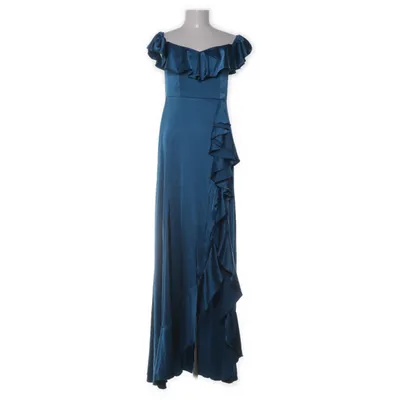 Aftonklänning (Blå) från Shein Elastan, Polyester