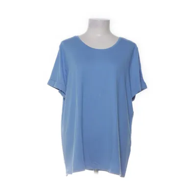 T-shirt (Blå) från ONLY Carmakoma Polyester, Viskos