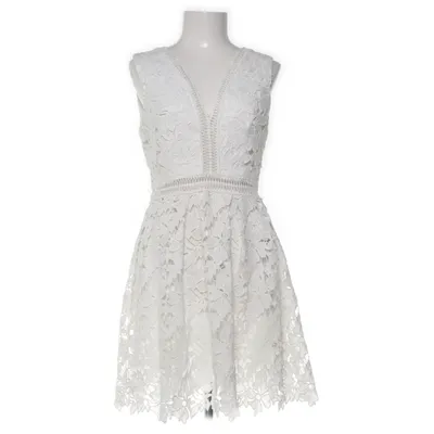Dress (White) from By Malina Collection Polyester, Elastane