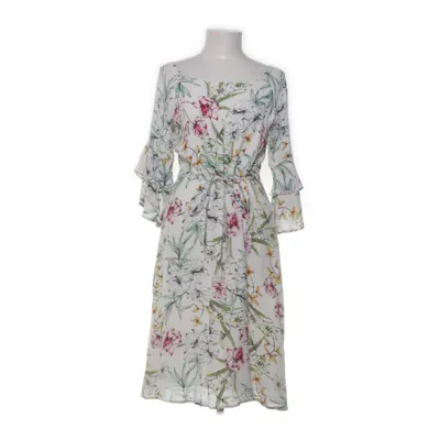 Jurk (Wit, Meerkleurig) van Kriss Sweden Viscose