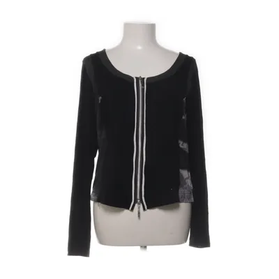 Cardigan (Zwart, Wit, Grijs) van Eva & Claudi Viscose