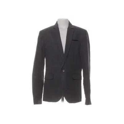 Blazer (Gray) from H&M Linen, Cotton