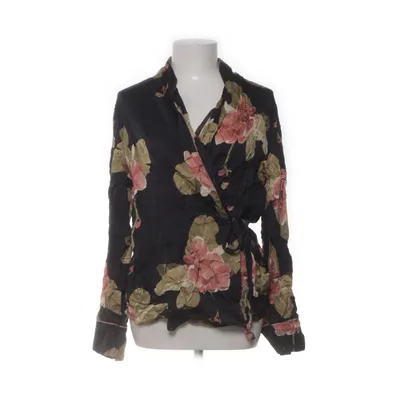 Wrap blouse (Black, Multicolored) from Intimissimi Polyester, Viscose