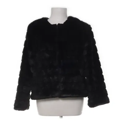 Pelsjakke (Sort) fra Ichi Polyester