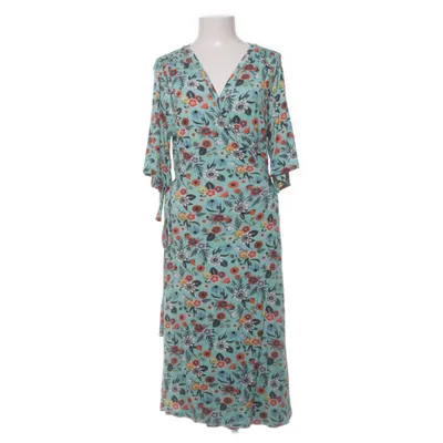 Wikkeljurk (Turquoise, Meerkleurig) van Cissi och Selma Viscose, Elastaan