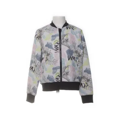 Bomber jacket (White, Multicolored) from Warp Elastane, Polyester