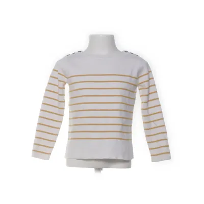 Trui (Wit, Geel) van Jacadi Paris Katoen, Elastaan, Nylon