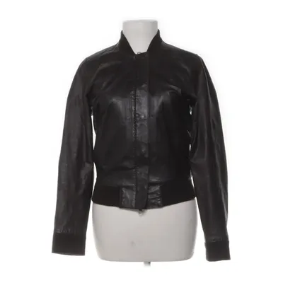 Leather jacket (Black) from Hugo Hugo Boss Leather, Cupro, Viscose