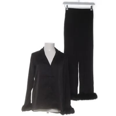 Pyjamasz (Sort) fra Bik Bok Elastan, Kunstpels, Genanvendt polyester