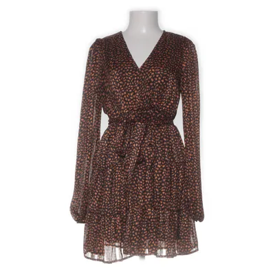 Jurk (Zwart, Oranje) van Shein Polyester