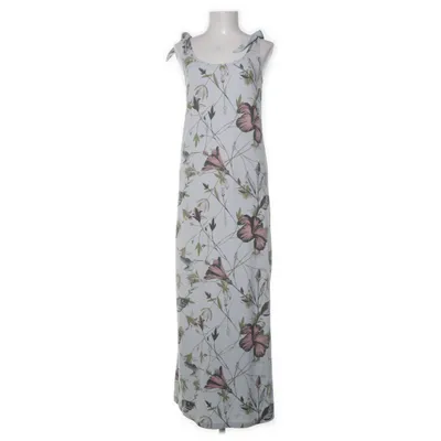 Maxi jurk (Blauw, Meerkleurig) van Mamalicious Organisch katoen, Elastaan, Polyester