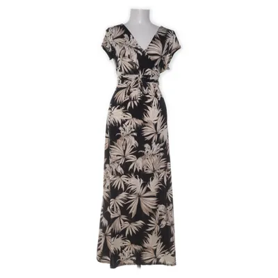 Omlottklänning (Beige, Vit, Svart) från Stockholms Klänningsfabrik Elastan, Polyester