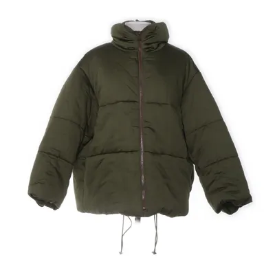 Vinterjacka (Grön) från Mango Comitted Ekologisk bomull, Linne, Polyester