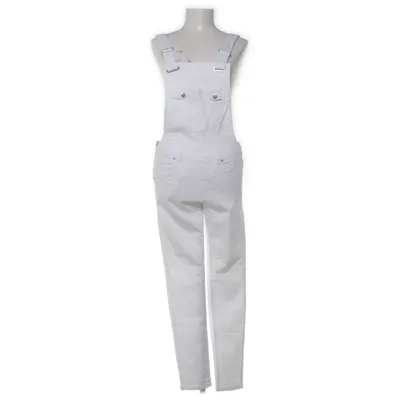 Hängselbyxor (Vit) från Twintip Bomull, Elastan, Polyester
