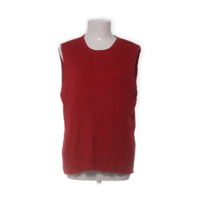 Tanktop (Rood) van Basic by Lindex Katoen, Viscose