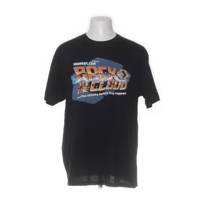 T-shirt (Svart) från Gildan Softstyle Bomull