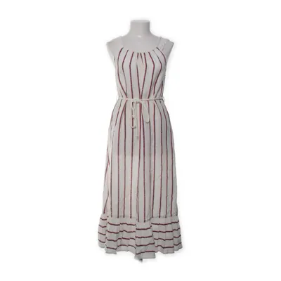 Maxi dress (White, Red, Blue) from Mango Casual Linen