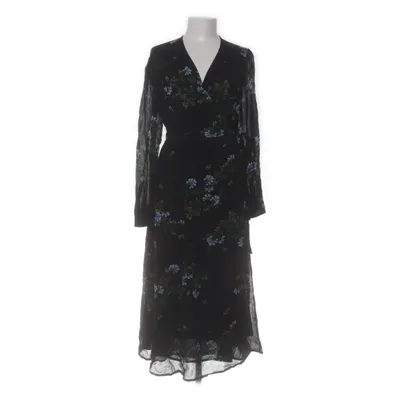 Wrap dress (Black, Multicolored) from Indiska