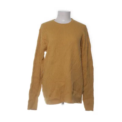 Trui (Geel) van Knowledge Cotton Apparel Katoen, Kasjmier