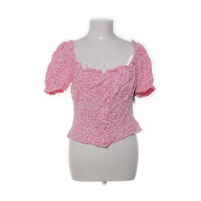 Crop top (Roze, Wit) van NLY Trend Viscose
