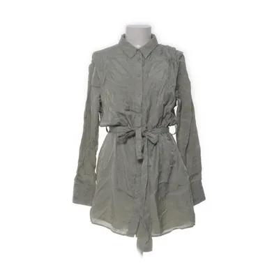 Skjortklänning (Grön) från Dilvin Basic Lyocell, Polyester
