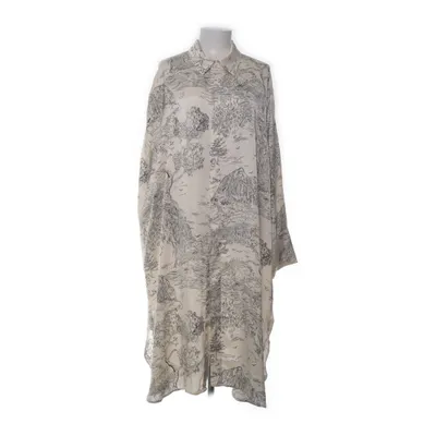 Skjortklänning (Beige, Flerfärgad) från H&M Modern Classic Polyester