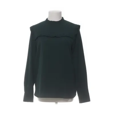 Blouse (Groen) van Second Female Polyester, Elastaan