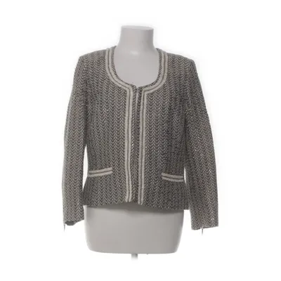 Blazer (Gray, Beige) from Laura Clement Cotton, Polyester, Viscose