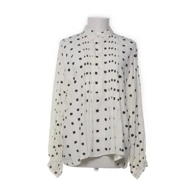 Bluse (Hvid, Sort) fra Masai Viscose