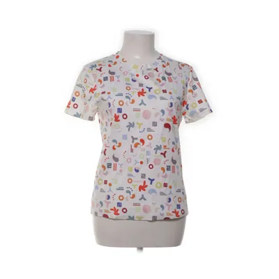 T-shirt (Vit, Flerfärgad) från Saks Potts Bomull
