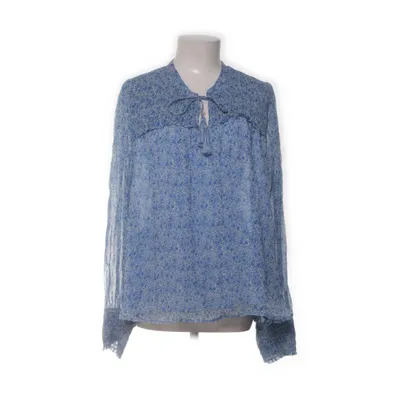 Bluse (Blå, Hvid) fra MOLIIN Polyester, Viscose