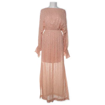 Långklänning (Rosa, Silverfärgad) från Baum Und Pferdgarten