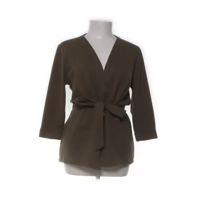 Slå om-cardigan (Grøn) fra Sisters Point Elastan, Polyester