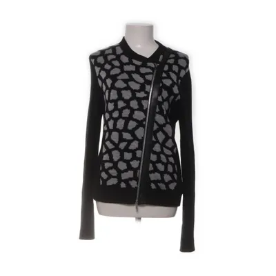 Kofta (Svart, Flerfärgad, Grå) från Diane von Furstenberg Skinn, Ull