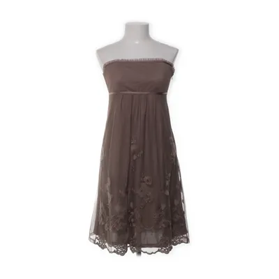 Dress (Brown) from ESPRIT Collection Cotton, Polyester