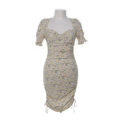 Klänning (Vit, Gul, Grå) från Bardot Bomull, Viskos