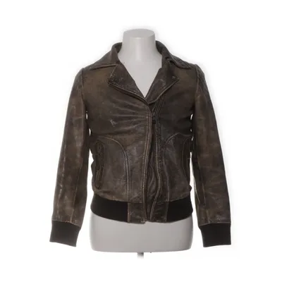 Läderjacka (Brun) från Pepe Jeans London Skinn, Polyester