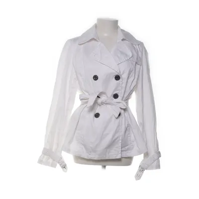 Trenchcoat (Hvid) fra Ellos Bomuld