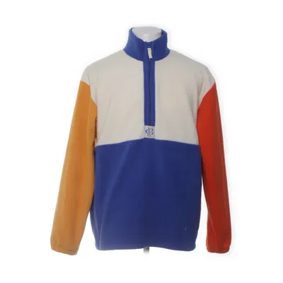 Fleece sweater (Blue, White) from La Prochaine Génération Polyester