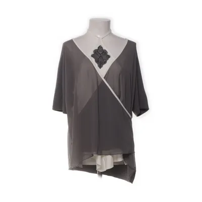 Topp (Grå, Vit) från No Secret Elastan, Viskos