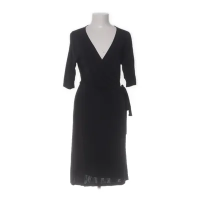 Wrap dress (Black) from House of Lola Elastane, Viscose