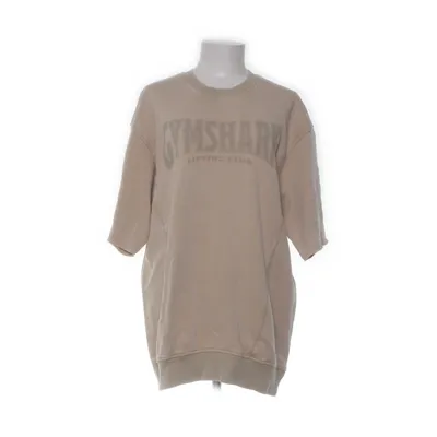 T-shirt (Beige, Grå) från Gymshark Bomull, Återvunnen polyester