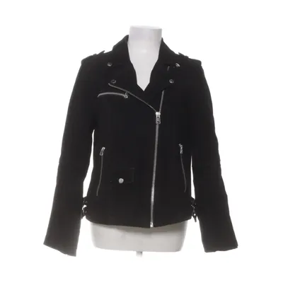 Biker jacket (Black) from Outerwear by C&A Polyester, Leather